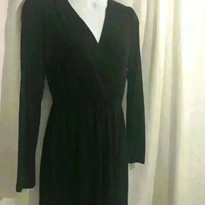 Black Long Sleeve Bar 111 Dress